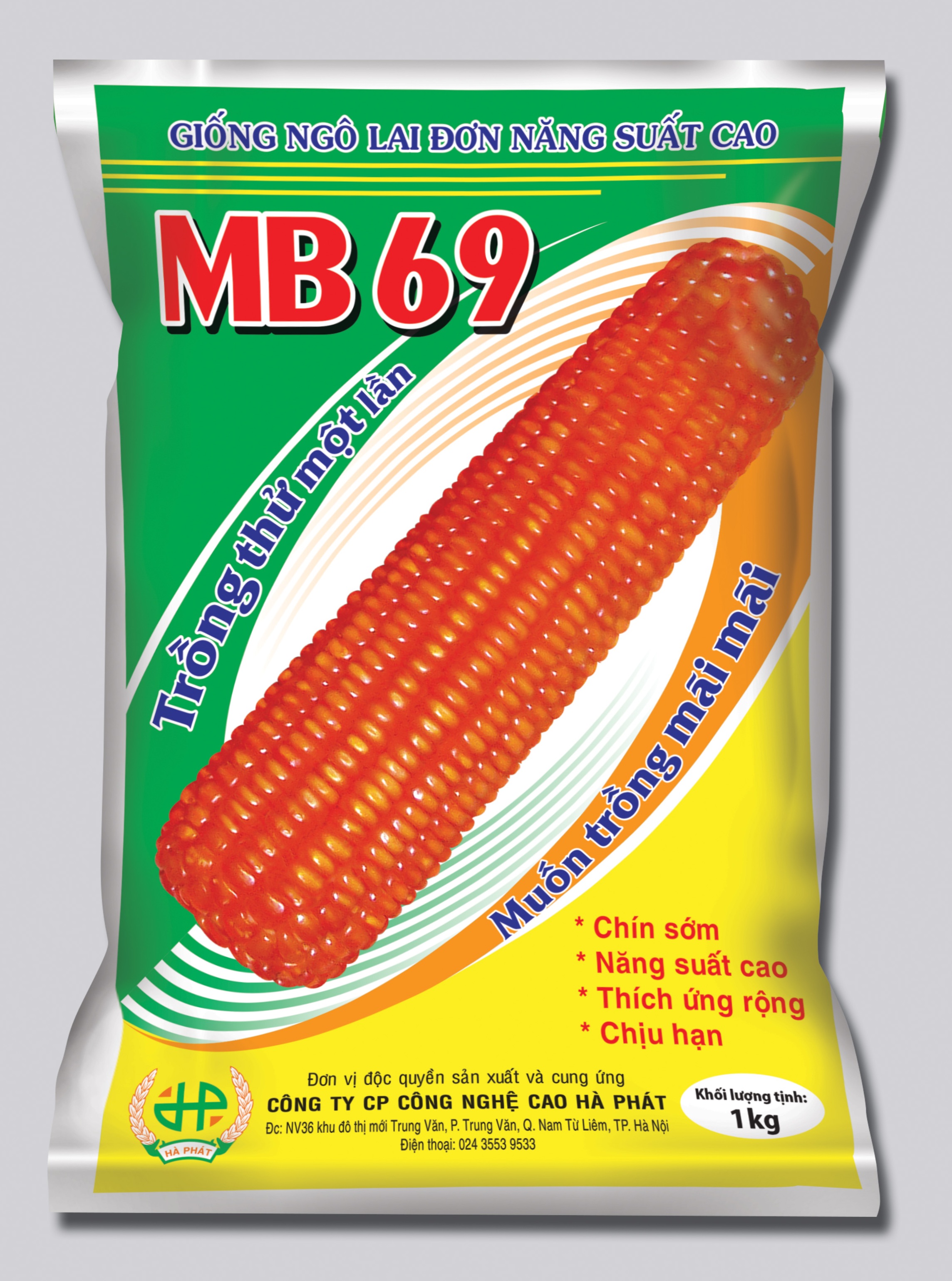 Giống ngô lai đơn MB69