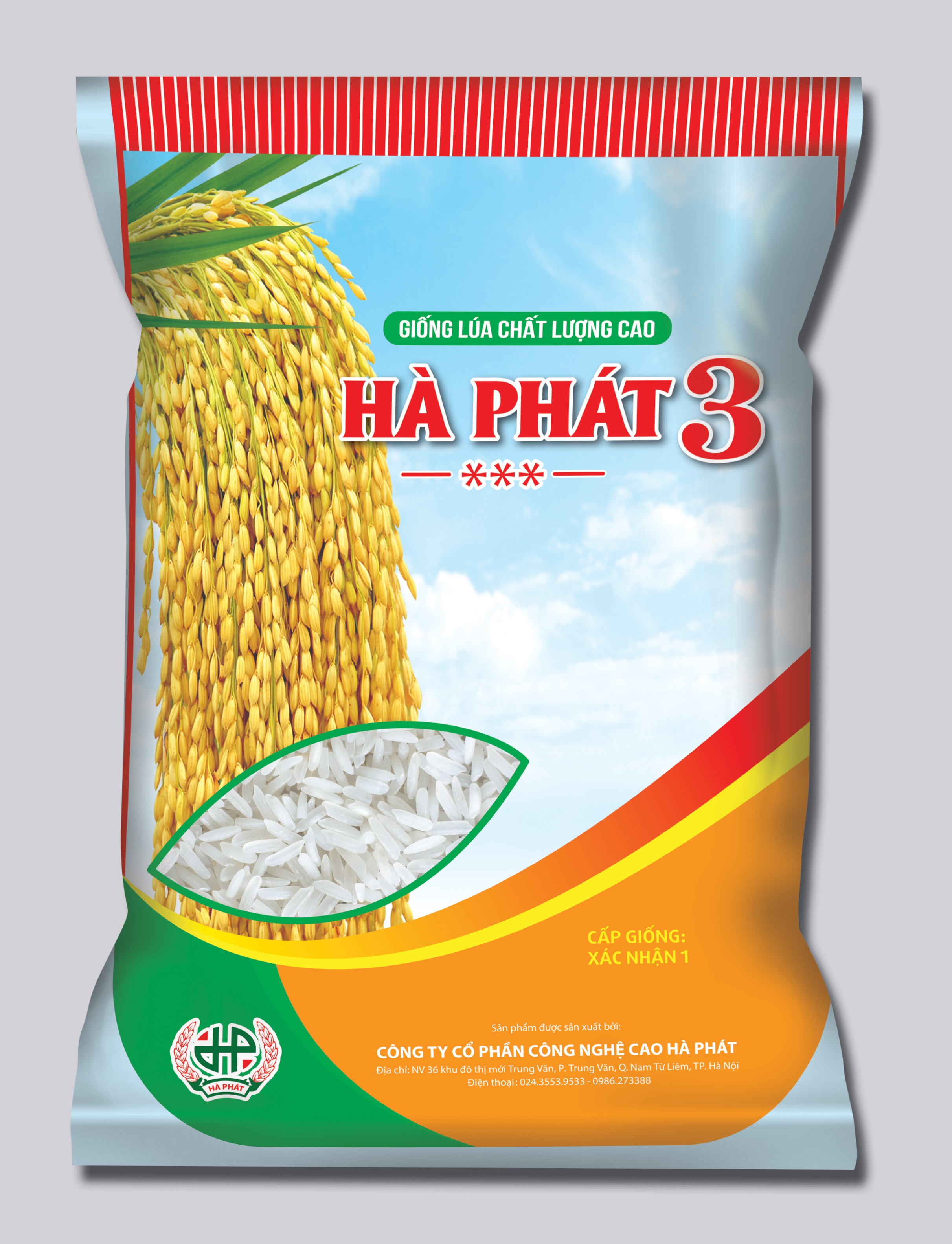 Giống lúa thuần chất lượng Hà Phát 3